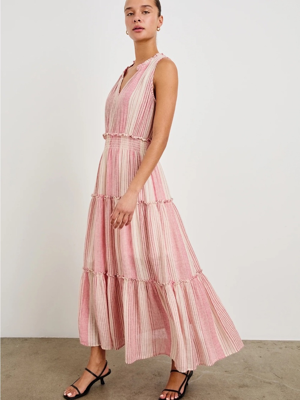 RAILS Lou Lou Salerno Stripe Maxi Dress New! - Picture 14 of 14